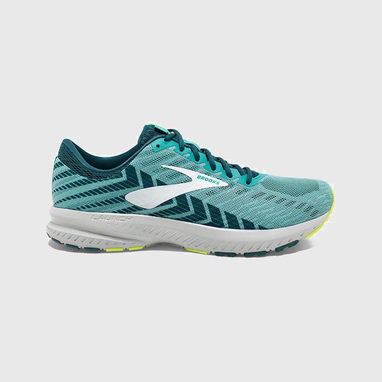 Brooks Women's Launch 6 Road Running Shoes Singapore - Green (40123-SFNE)